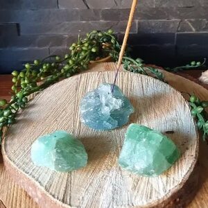 Fluorite Incense Holding Rock